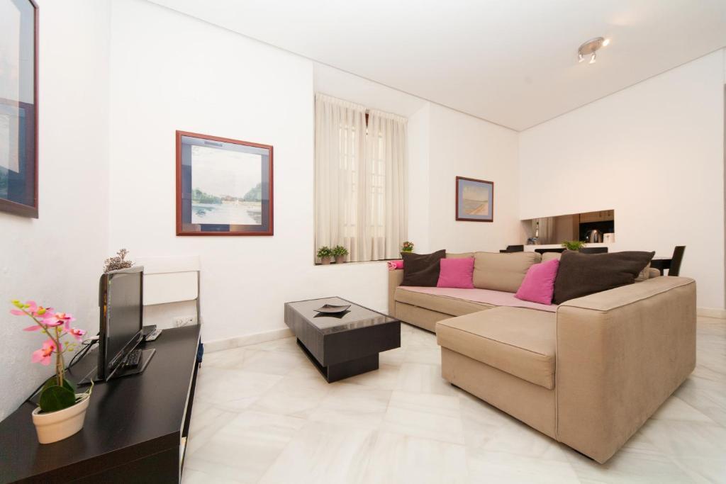 La Casa Del Conde De Gelves Apartments Sevilla Rum bild